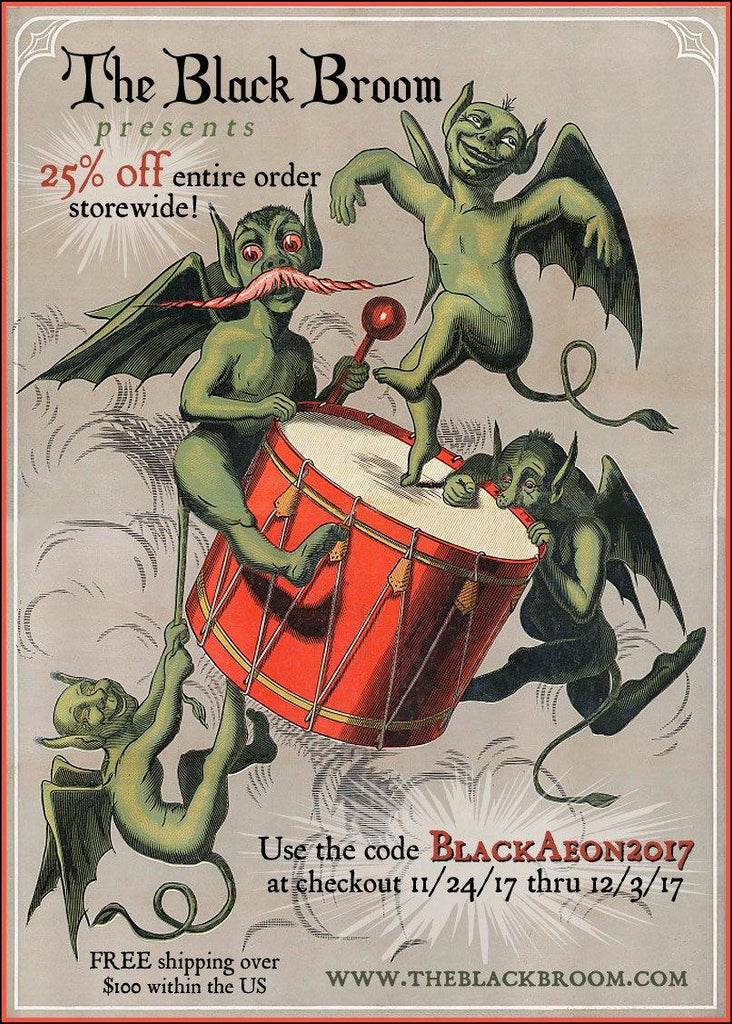 Black Friday/Cyber Monday 25% OFF Sale extends thru 12/3/17!