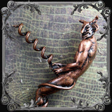 Naughty Devil Corkscrew - Antique Copper Finish - The Black Broom