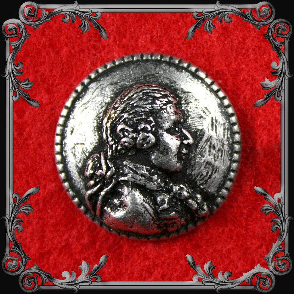 Pair of Marquis de Sade Buttons – The Black Broom