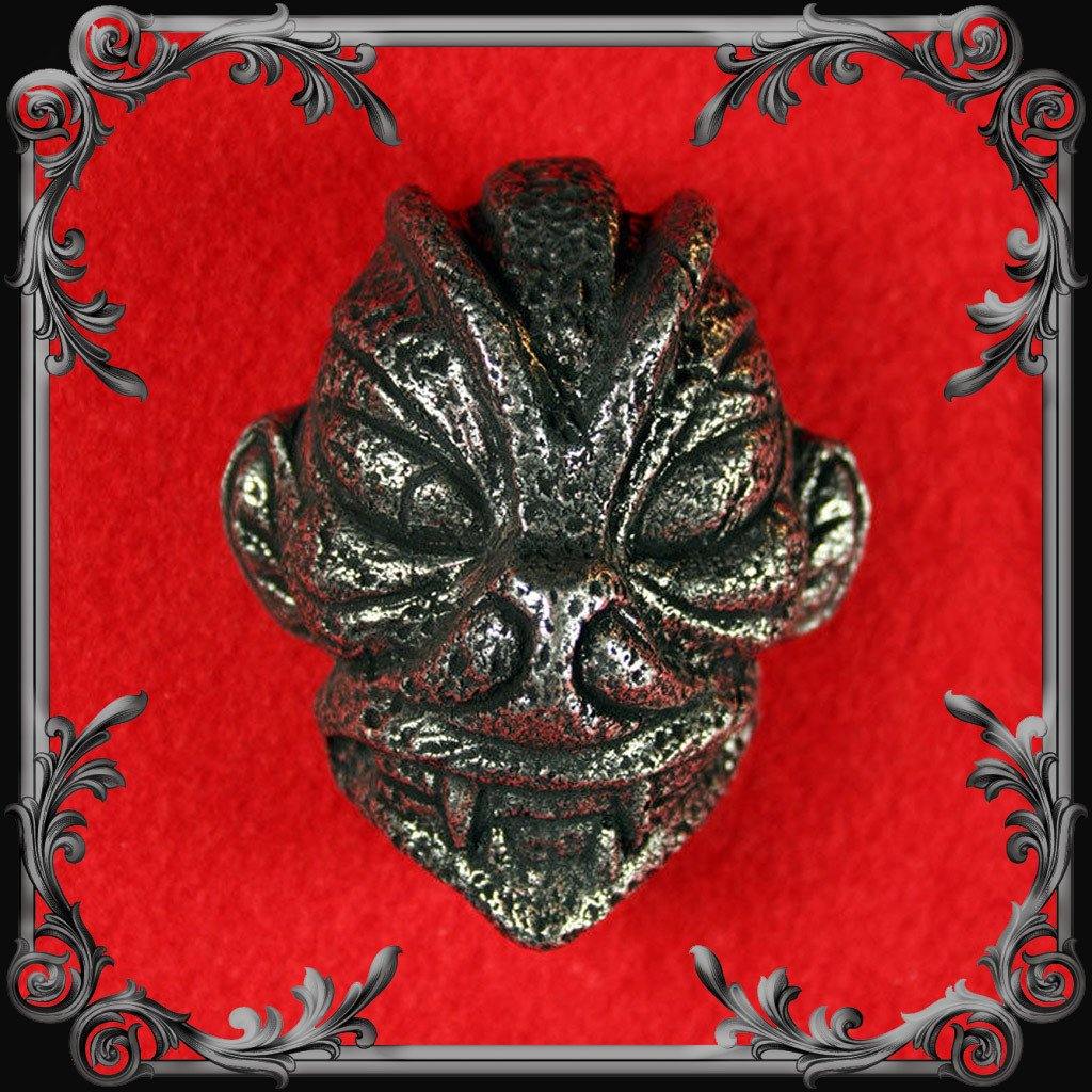 Pazuzu Head Belt Buckle - The Black Broom