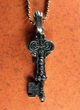 Santa Muerte Key Necklace - The Black Broom