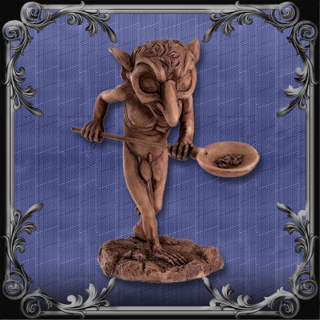 Ukobach Statue - Wood Finish - The Black Broom