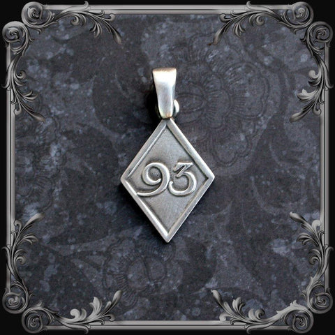 93 Charm Necklace (Double-sided) - The Black Broom