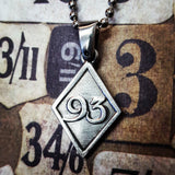 93 Charm Necklace (Double-sided) - The Black Broom