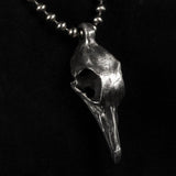 Bird Skull Pendant - Medium - The Black Broom
