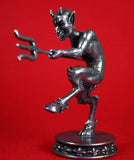 Devil with Pitchfork Statue - Small Base - The Black Broom