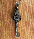 Elegba Key Necklace #3 - The Black Broom