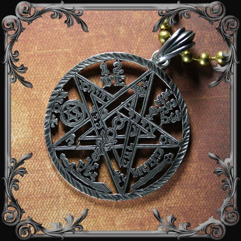 Tetragrammaton Necklace - Large - The Black Broom