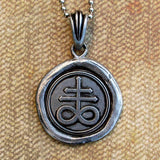 Leviathan Cross Seal Necklace