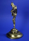 Mephistopheles Statue - Antique Brass Finish - The Black Broom