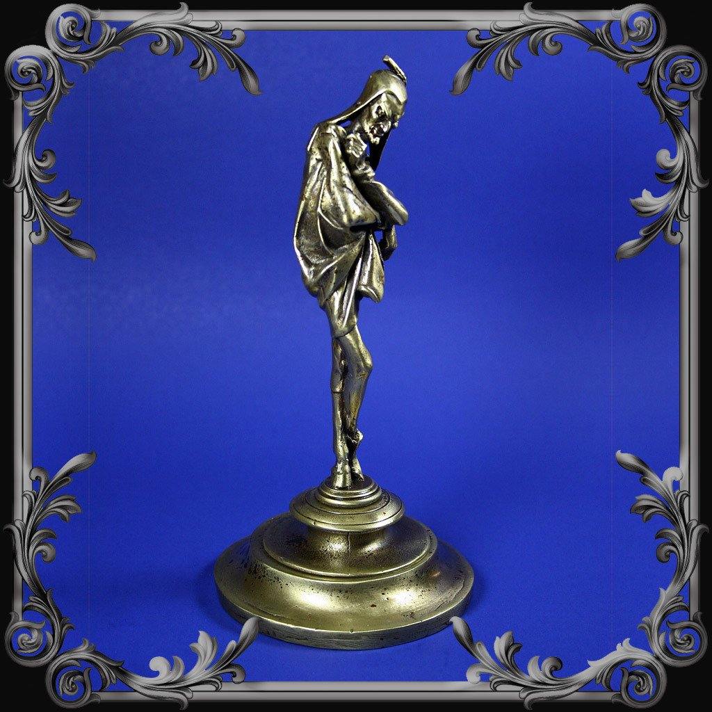 Mephistopheles Statue - Antique Brass Finish - The Black Broom