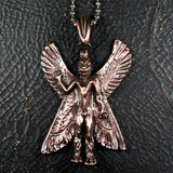 Pazuzu pendant with antiqued copper finish by The Black Broom