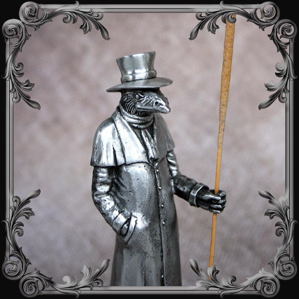 Plague Doctor Incense Holder - The Black Broom
