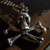 Skull and Crossbones 93 Pendant - The Black Broom