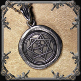 Star of Babalon Seal Necklace - The Black Broom