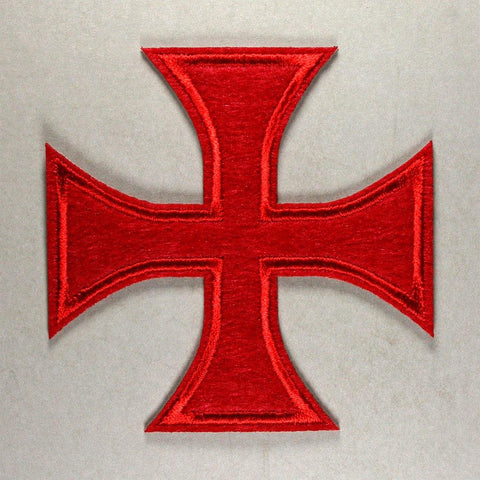 Templar Cross Patch – The Black Broom